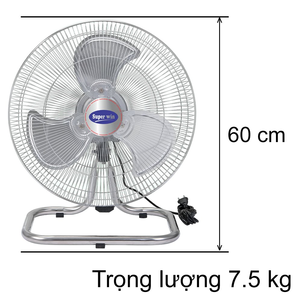 Quạt sàn đa dụng Super Win 500